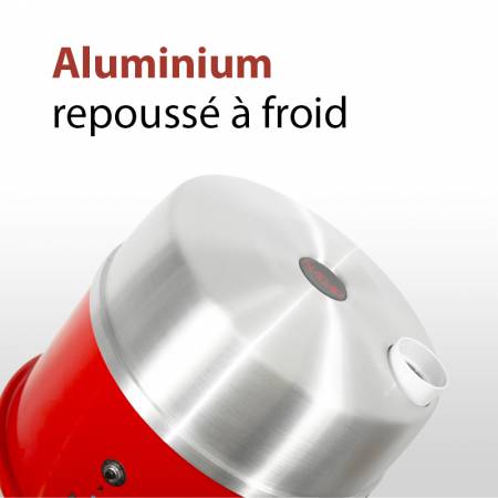 Aspirateur centralisé avec cuve en aluminium repoussé a froid