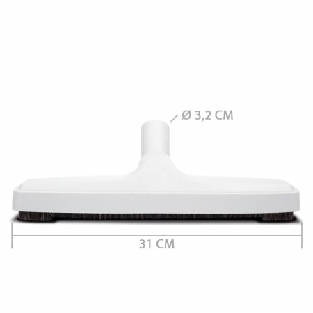 Brosse aspirateur centralisé pour sol lisse 31 cm