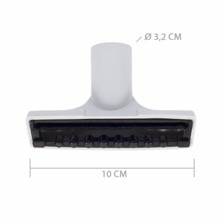 Brosse capitonnage pour aspirateur centralisé 10 cm