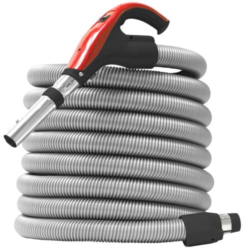Flexible aspirateur centralisé 360°, ON/OFF avec bouton lock